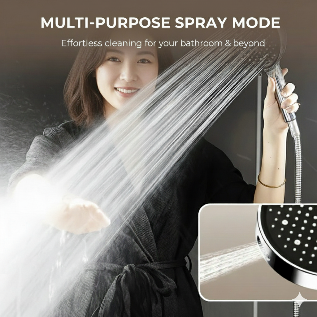 AquaFlow™ 7-Mode Spa Shower Head